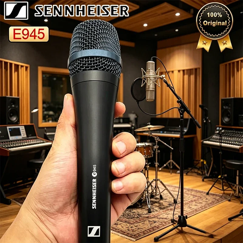 Профессиональный проводной вокальный микрофон Sennheiser E945, 3 шт., с кардиоидной диаграммой направленности, ручной, динамический, оригинальный, для сцены и студии
Профессиональный проводной вокальный микрофон Sennheiser E945, 3 шт., с кардиоидной диаграммой направленности, ручной, динамический, оригинальный, для сцены и студии