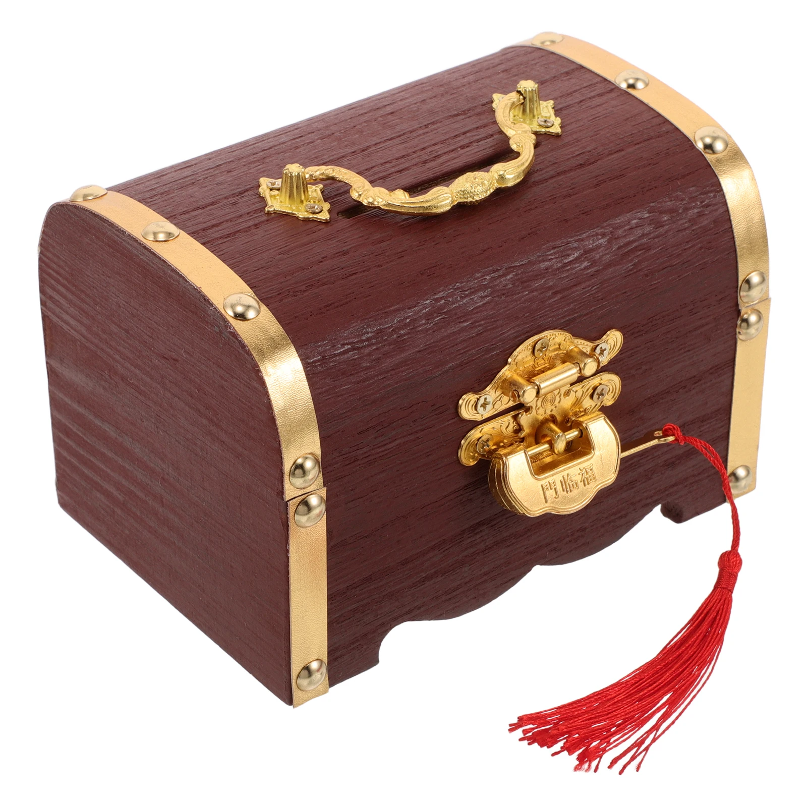 Retro Wooden Treasure Chest With Lock Vintage Jewelry Storage Box For Rings Necklaces Keepsakes Solid Wood Keepsake Box
Retro Wooden Treasure Chest With Lock Vintage Jewelry Storage Box For Rings Necklaces Keepsakes Solid Wood Keepsake Box