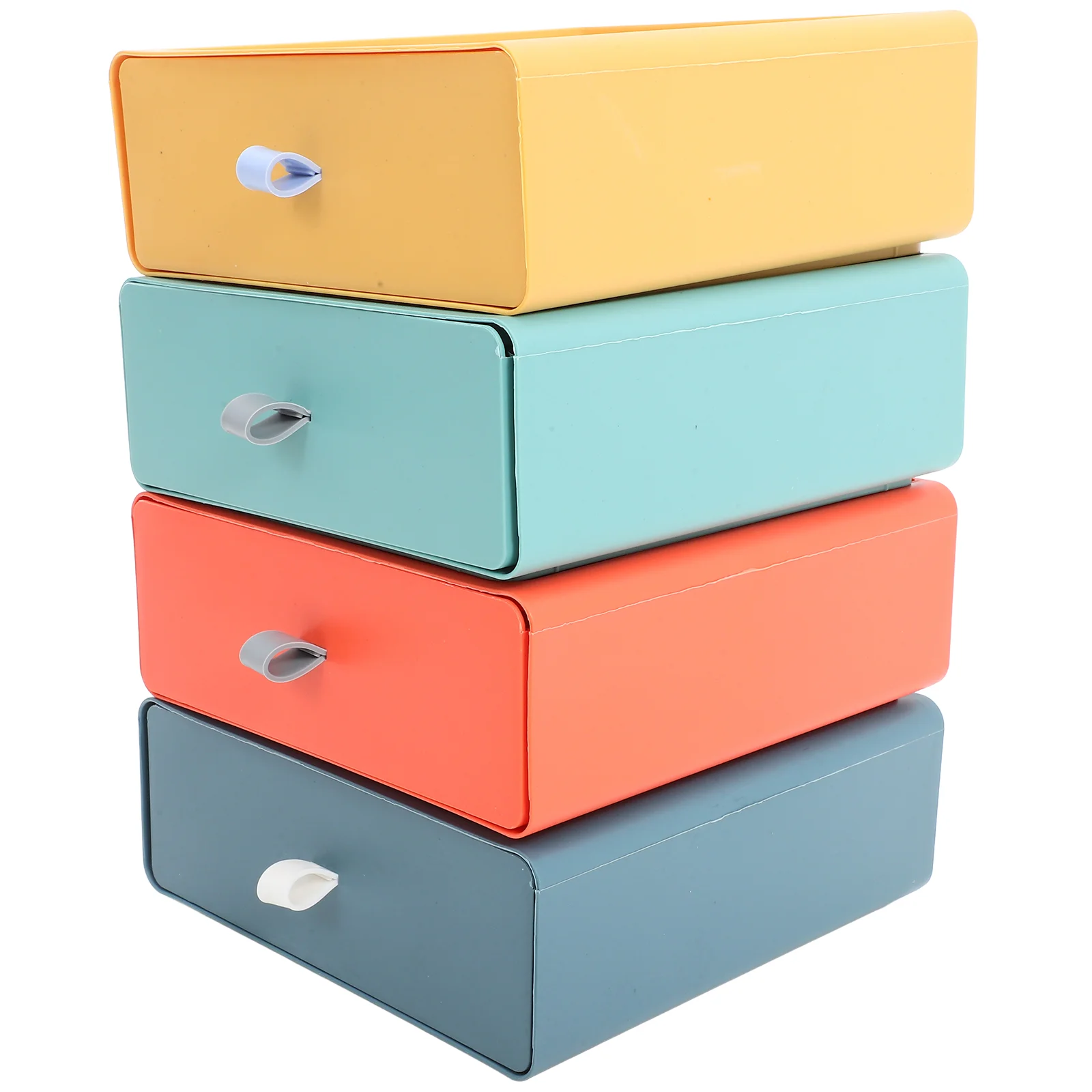 4 Pcs Drawer Storage Box Desk Organizer Chest of Drawers Bins with Small Boxes Lids Stackable Banker
4 Pcs Drawer Storage Box Desk Organizer Chest of Drawers Bins with Small Boxes Lids Stackable Banker
