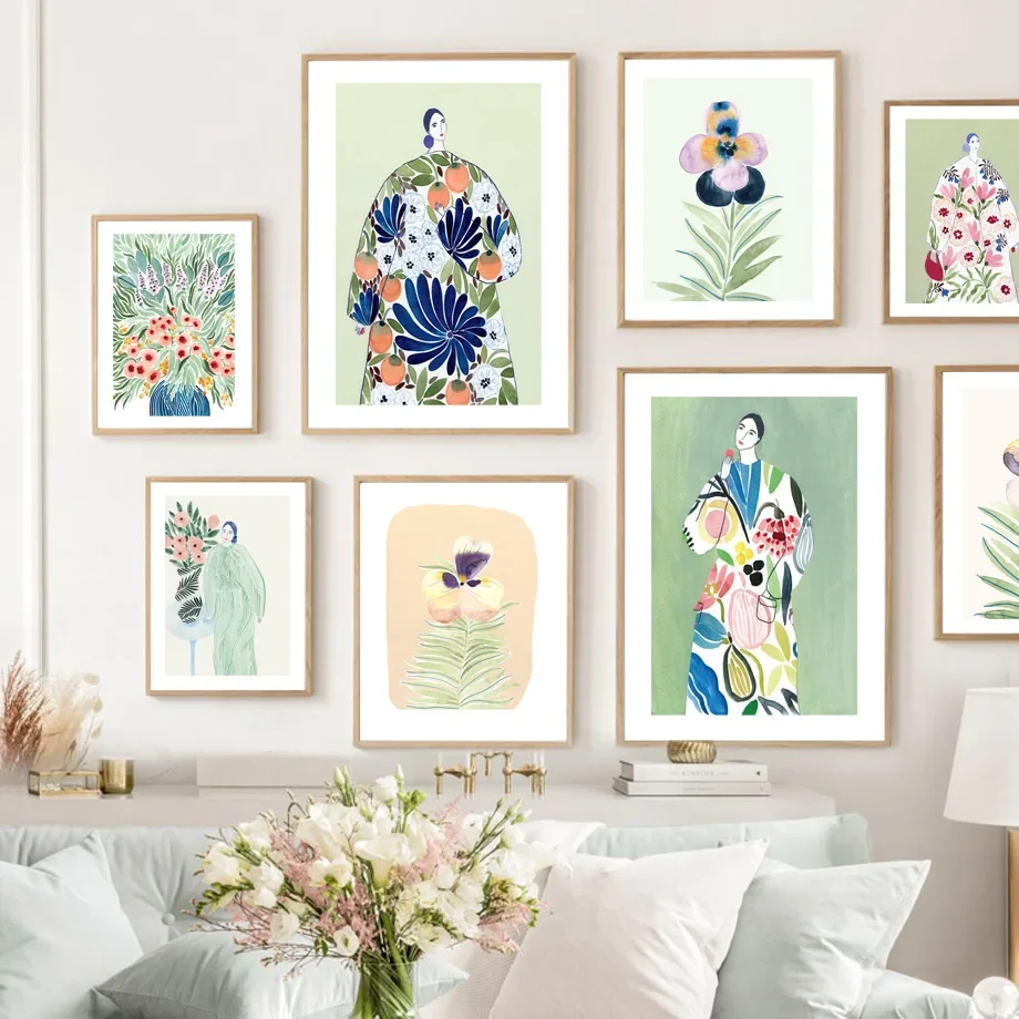 Abstract Clothing Woman Colorful Flower Wall Art Canvas Painting Posters And Prints Wall Pictures For Living Room Home Decor
Abstract Clothing Woman Colorful Flower Wall Art Canvas Painting Posters And Prints Wall Pictures For Living Room Home Decor