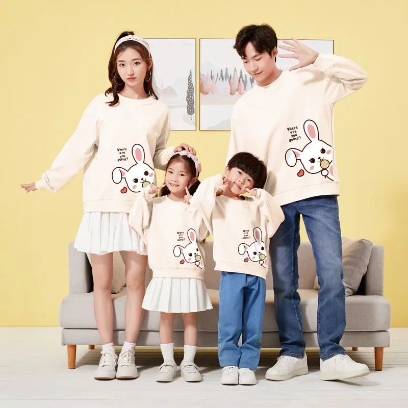 Family Matching Outfits Cartoon Print Shirts Spring Autumn Couple Clothes Mother Daughter Tops Father Son Sweatshirts Pullovers
Family Matching Outfits Cartoon Print Shirts Spring Autumn Couple Clothes Mother Daughter Tops Father Son Sweatshirts Pullovers
