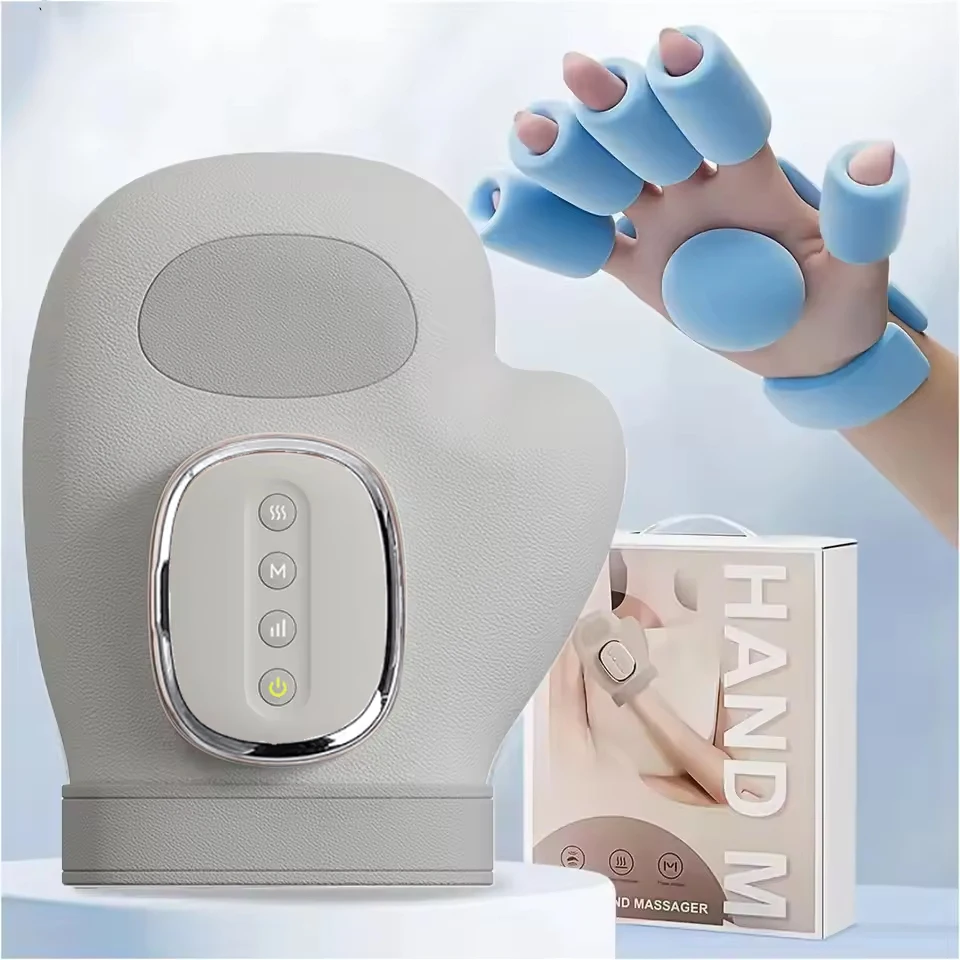 NEW Electric Hand Massager with Airbag Compress Carpal Tunnel Wrist Finger Massagers Portable Vibrating Gloves Kneading Rollers
NEW Electric Hand Massager with Airbag Compress Carpal Tunnel Wrist Finger Massagers Portable Vibrating Gloves Kneading Rollers
