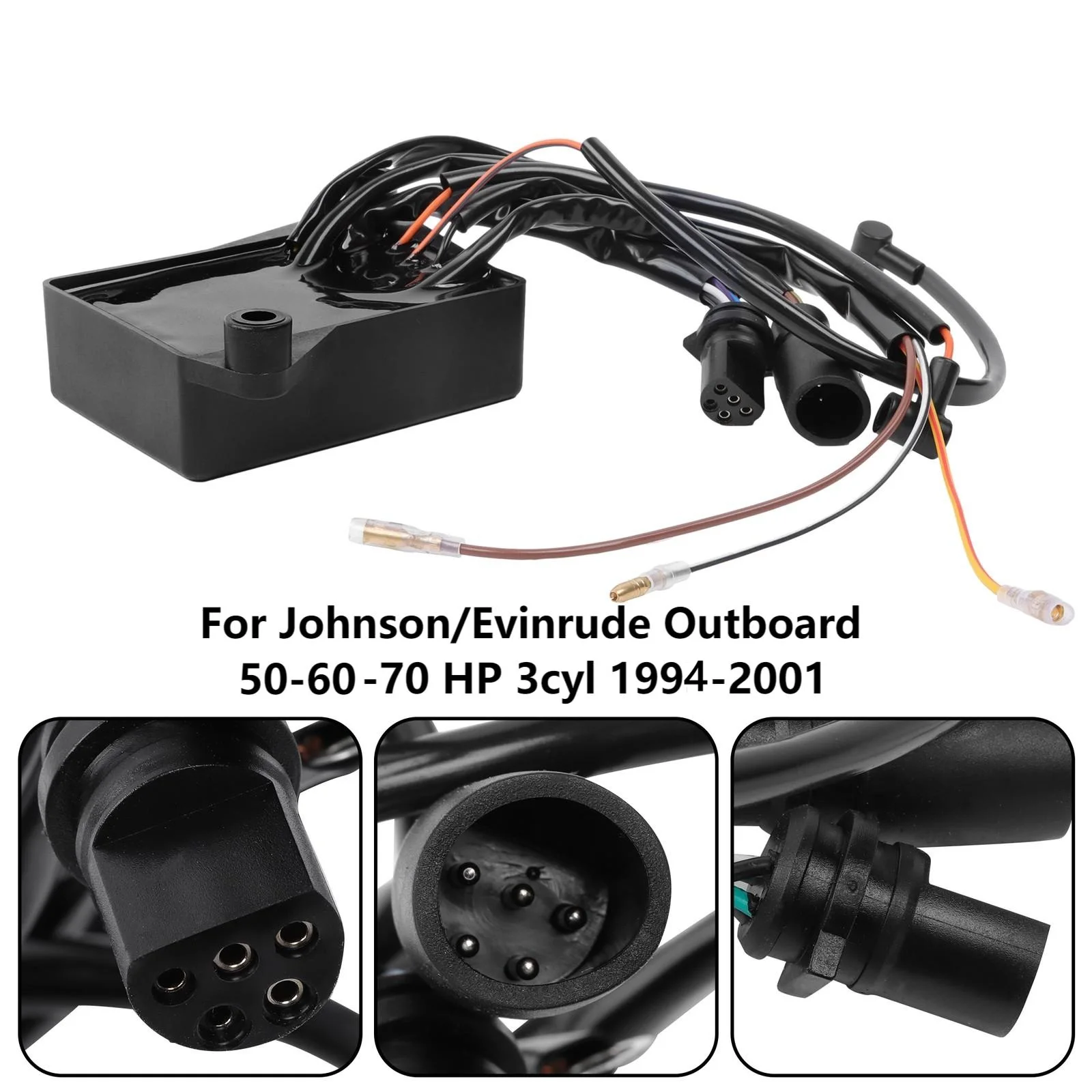584808 585145 585189 5004532 5004533 Power Pack For Johnson/Evinrude Outboard 50-60-70 HP 3cyl 1994-2001
584808 585145 585189 5004532 5004533 Power Pack For Johnson/Evinrude Outboard 50-60-70 HP 3cyl 1994-2001
