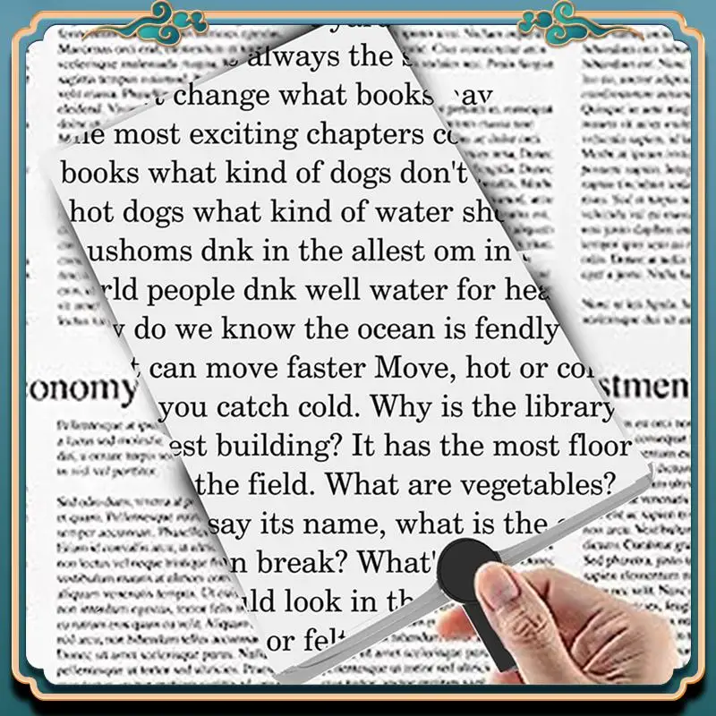 (New)-Magnifying Glass Adjustable Neck Wear Magnifier Square Detachable Handheld Book Page Reading Magnifier For Seniors
(New)-Magnifying Glass Adjustable Neck Wear Magnifier Square Detachable Handheld Book Page Reading Magnifier For Seniors