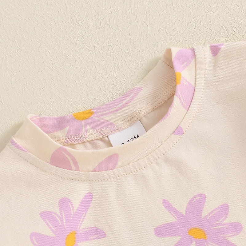 Girls Floral Print Long Sleeve Top and Elastic Waist Pants Set Kids Sweatshirt and Trousers Outfit for Girls
Girls Floral Print Long Sleeve Top and Elastic Waist Pants Set Kids Sweatshirt and Trousers Outfit for Girls