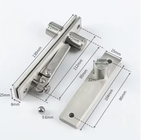 Поворотная дверная петля из нержавеющей стали, сверхмощная для дерева, вал 360 градусов для особняка комнаты, высокое здание, поворотная дверная фурнитура
Поворотная дверная петля из нержавеющей стали, сверхмощная для дерева, вал 360 градусов для особняка комнаты, высокое здание, поворотная дверная фурнитура