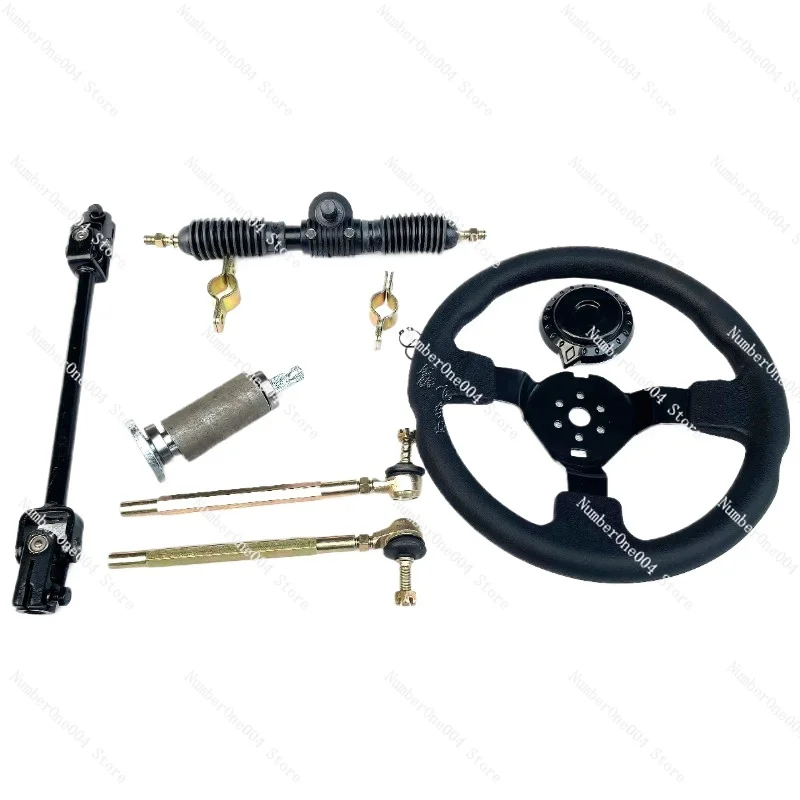 Homemade four-wheel beach car, go-kart, steel pipe car accessories, steering machine, steering wheel assembly, tie rod
Homemade four-wheel beach car, go-kart, steel pipe car accessories, steering machine, steering wheel assembly, tie rod
