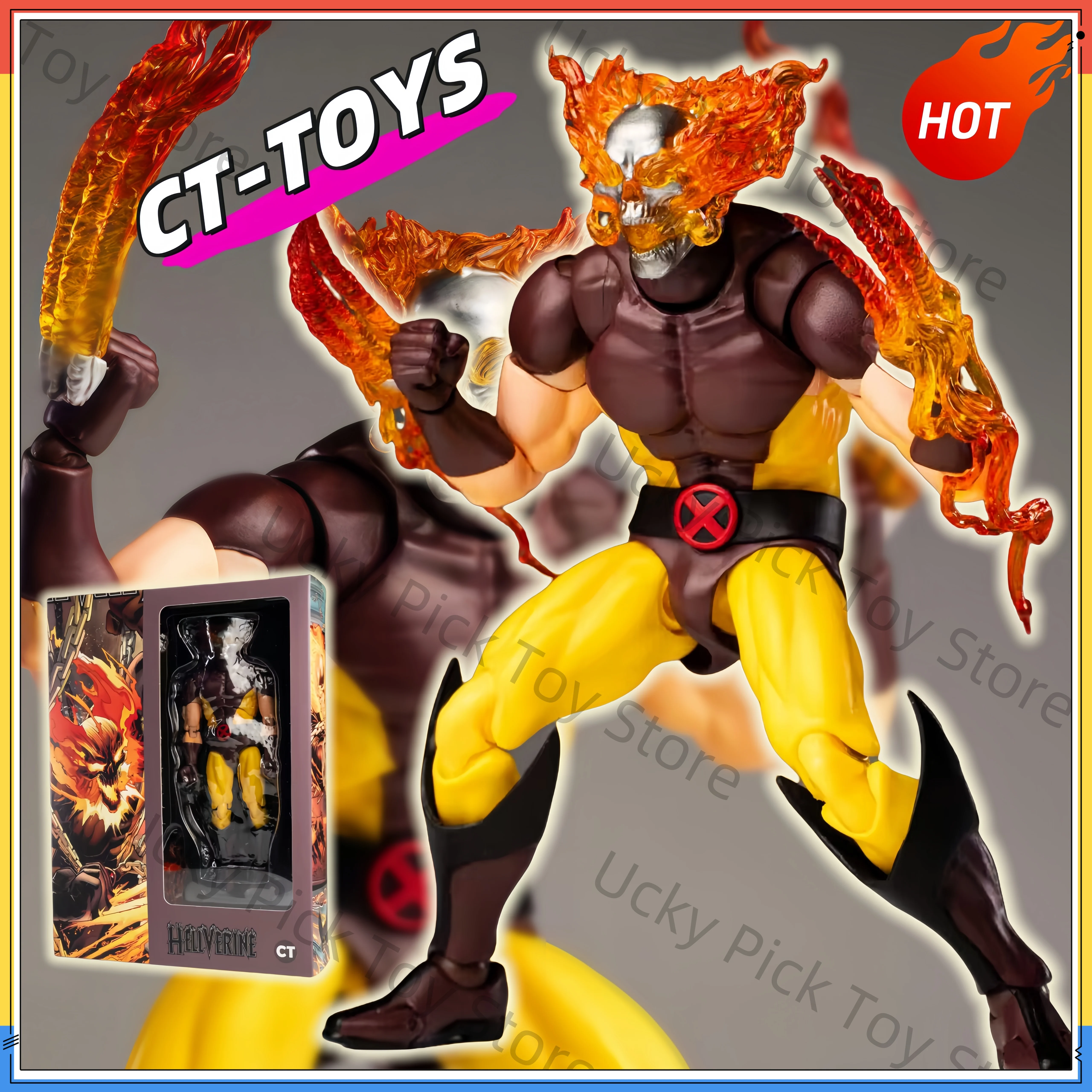 New Listed Ct Toys Hellverine Figure Wolverine Mafex 096 138 X-Men Anime Action Figure Figurine Statue Model Customized Toys
New Listed Ct Toys Hellverine Figure Wolverine Mafex 096 138 X-Men Anime Action Figure Figurine Statue Model Customized Toys