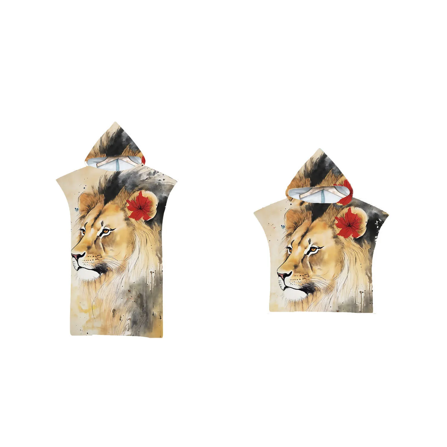 Graffiti Lion Unisex Hooded Poncho Towel for Adults and Kids,Beach Swim Robe,Surf Sauna,Spa,Holiday Birthday Gift,Drop Shipping 
Graffiti Lion Unisex Hooded Poncho Towel for Adults and Kids,Beach Swim Robe,Surf Sauna,Spa,Holiday Birthday Gift,Drop Shipping