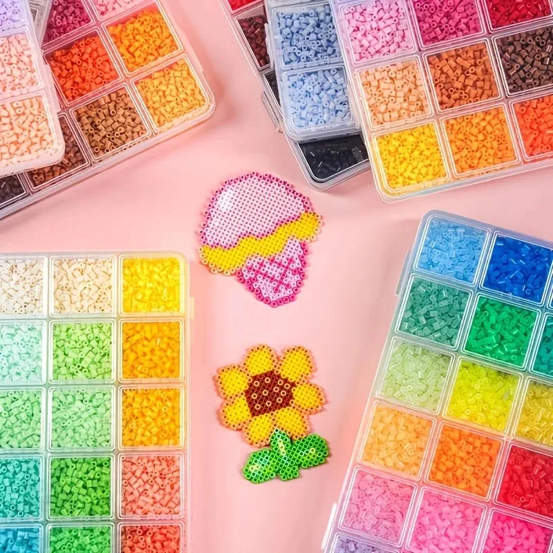 2.6mm 24Colors Perler Hama Fuse Beads Mosaic Kit DIY Iron Mosaic Craft Set Perler Iron Beads 3D Puzzle Hama Beads Lroning DIY Ki
2.6mm 24Colors Perler Hama Fuse Beads Mosaic Kit DIY Iron Mosaic Craft Set Perler Iron Beads 3D Puzzle Hama Beads Lroning DIY Ki