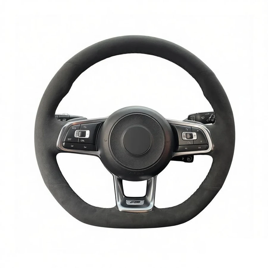 Car Steering Wheel Cover Suede for Volkswagen VW Golf 7 GTI Golf R MK7 VW Polo GTI Scirocco 2015 2016 Car Interior Accessories
Car Steering Wheel Cover Suede for Volkswagen VW Golf 7 GTI Golf R MK7 VW Polo GTI Scirocco 2015 2016 Car Interior Accessories