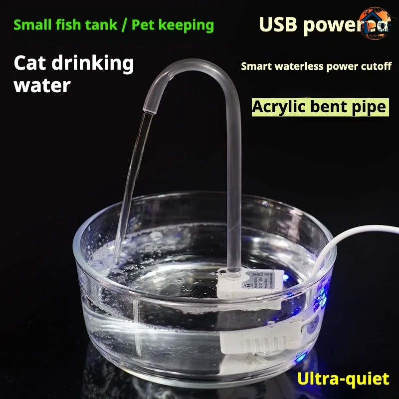 USB Micro Submersible Pump Pool Fountain Rockery Pet Aquarium Water Dispenser Filter Pump
USB Micro Submersible Pump Pool Fountain Rockery Pet Aquarium Water Dispenser Filter Pump
