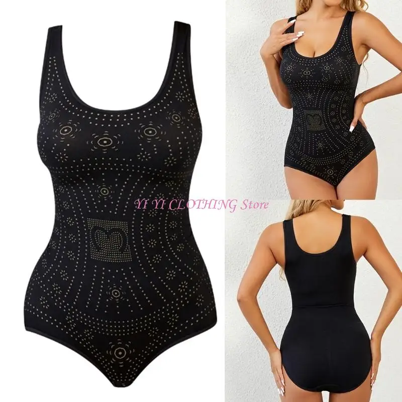 N5KF Breathable Nylon Full Body Shaper Invisible Abdomen Control Bodysuit For Women
N5KF Breathable Nylon Full Body Shaper Invisible Abdomen Control Bodysuit For Women