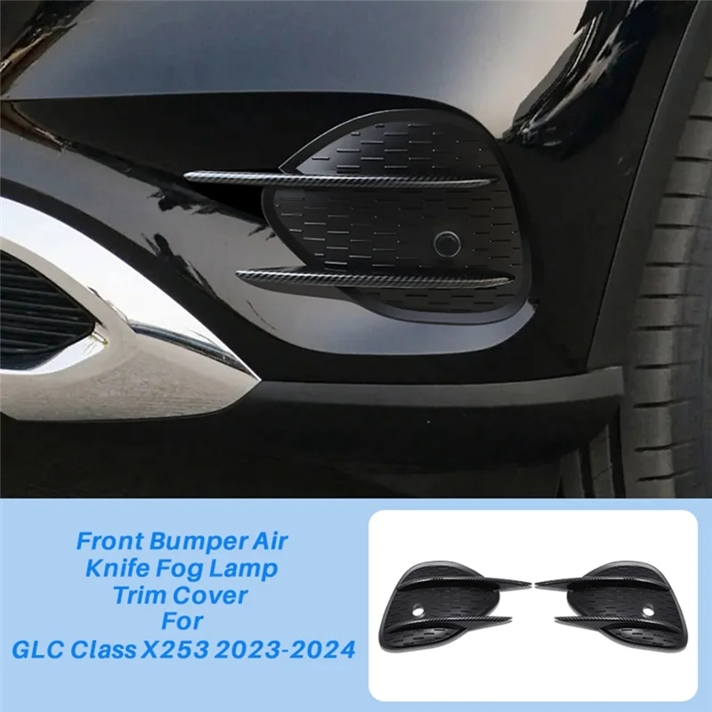 Precision 1Pair Front Bumper Air Knife Fog Lamp Trim Cover For Mercedes Benz GLC Class X253 2023-2024 Lip Spoiler Grille Replace
Precision 1Pair Front Bumper Air Knife Fog Lamp Trim Cover For Mercedes Benz GLC Class X253 2023-2024 Lip Spoiler Grille Replace