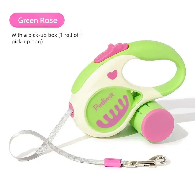 Dog leash automatic retractable dog leash small and medium-sized dog teddy dog leash dog chain pet supplies for walking dogs
Dog leash automatic retractable dog leash small and medium-sized dog teddy dog leash dog chain pet supplies for walking dogs