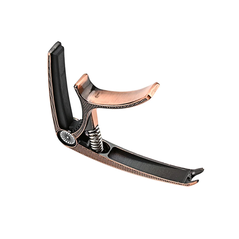 Metal Guitar Capo Durable Tone Modified Clamp Portable Guitar Accessory Adjustable Pressure for Beginners Professionals Music
Metal Guitar Capo Durable Tone Modified Clamp Portable Guitar Accessory Adjustable Pressure for Beginners Professionals Music