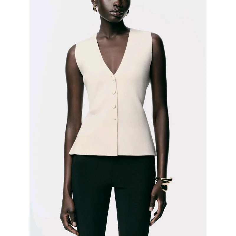 Fall New Arrival Women's mat Sle Button Decorated V-ne Svel Knitted Vest Polyester Fiber round Ne Open Car...
Fall New Arrival Women's mat Sle Button Decorated V-ne Svel Knitted Vest Polyester Fiber round Ne Open Car...