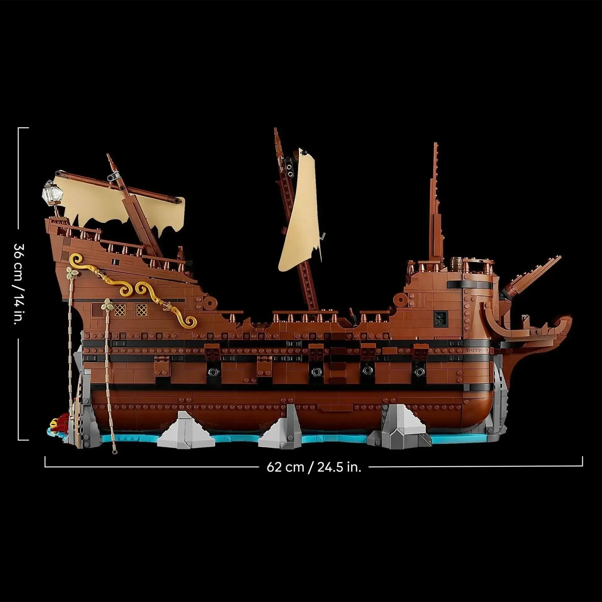 2915PCS MOC 21363 Style The Goonies Pirate Ship Building Blocks Expert Architecture Model Bricks Collection Toy Gift For Adults
2915PCS MOC 21363 Style The Goonies Pirate Ship Building Blocks Expert Architecture Model Bricks Collection Toy Gift For Adults