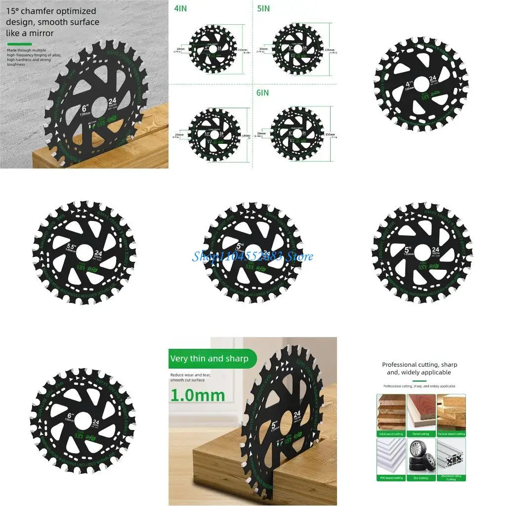 Y6GD Professional Grades Round Chainsaw Blade for Lithium Chainsaw Noise Reduction Woodworking Cutting Disc Replacement
Y6GD Professional Grades Round Chainsaw Blade for Lithium Chainsaw Noise Reduction Woodworking Cutting Disc Replacement