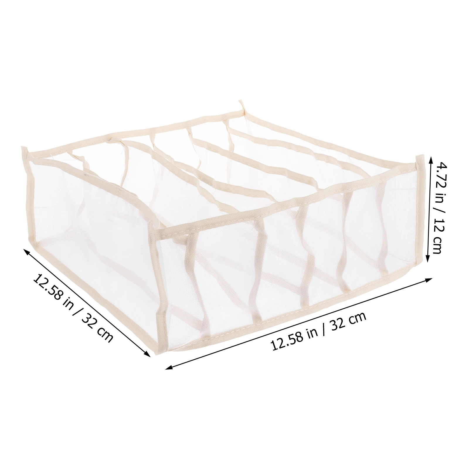 Bra Storage Box Underwear Tray Socks ganizer Multiple Grids Nylon Container Tidy Wardrobe Lingerie Holder Closet
Bra Storage Box Underwear Tray Socks ganizer Multiple Grids Nylon Container Tidy Wardrobe Lingerie Holder Closet