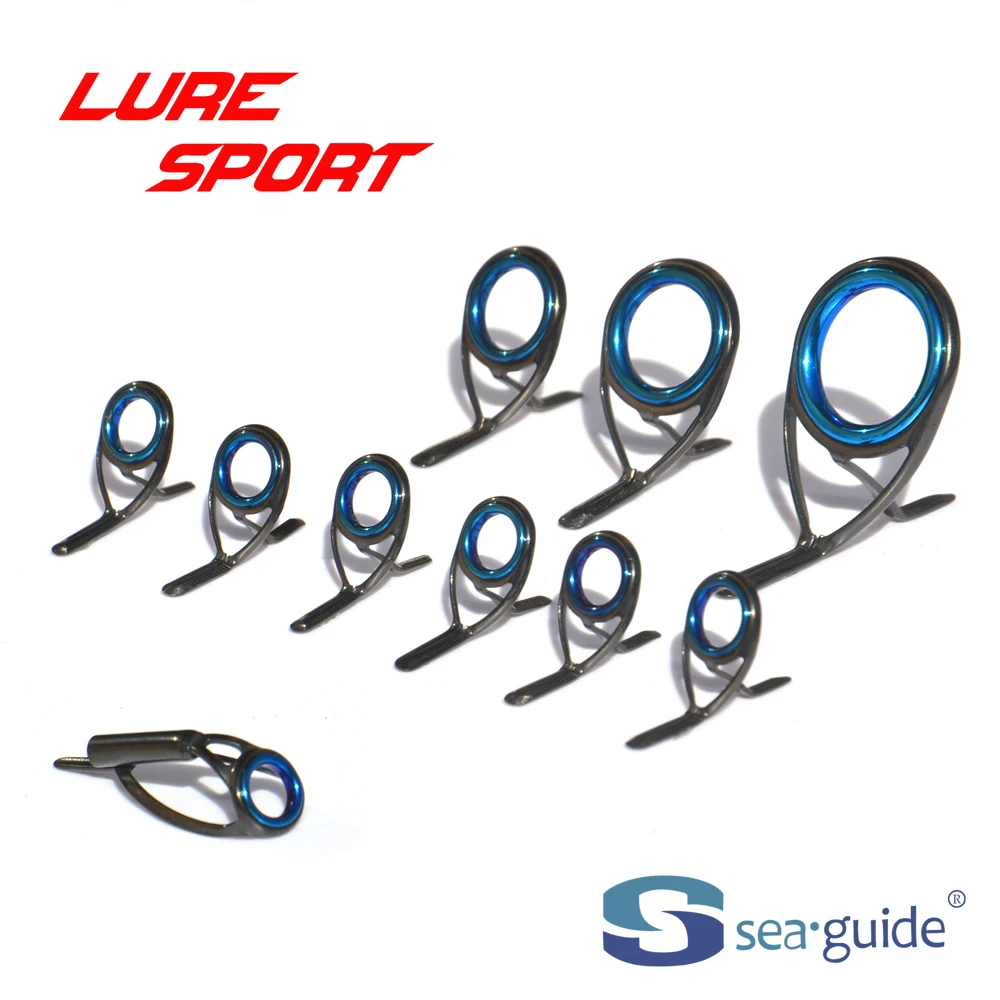9 10pc PVD Black Steel Frame Blue ES Ring HBXAEST8 Top HBXQESG16 20 Guide Set Rod Building component DIY Accessory SeaGuide
9 10pc PVD Black Steel Frame Blue ES Ring HBXAEST8 Top HBXQESG16 20 Guide Set Rod Building component DIY Accessory SeaGuide