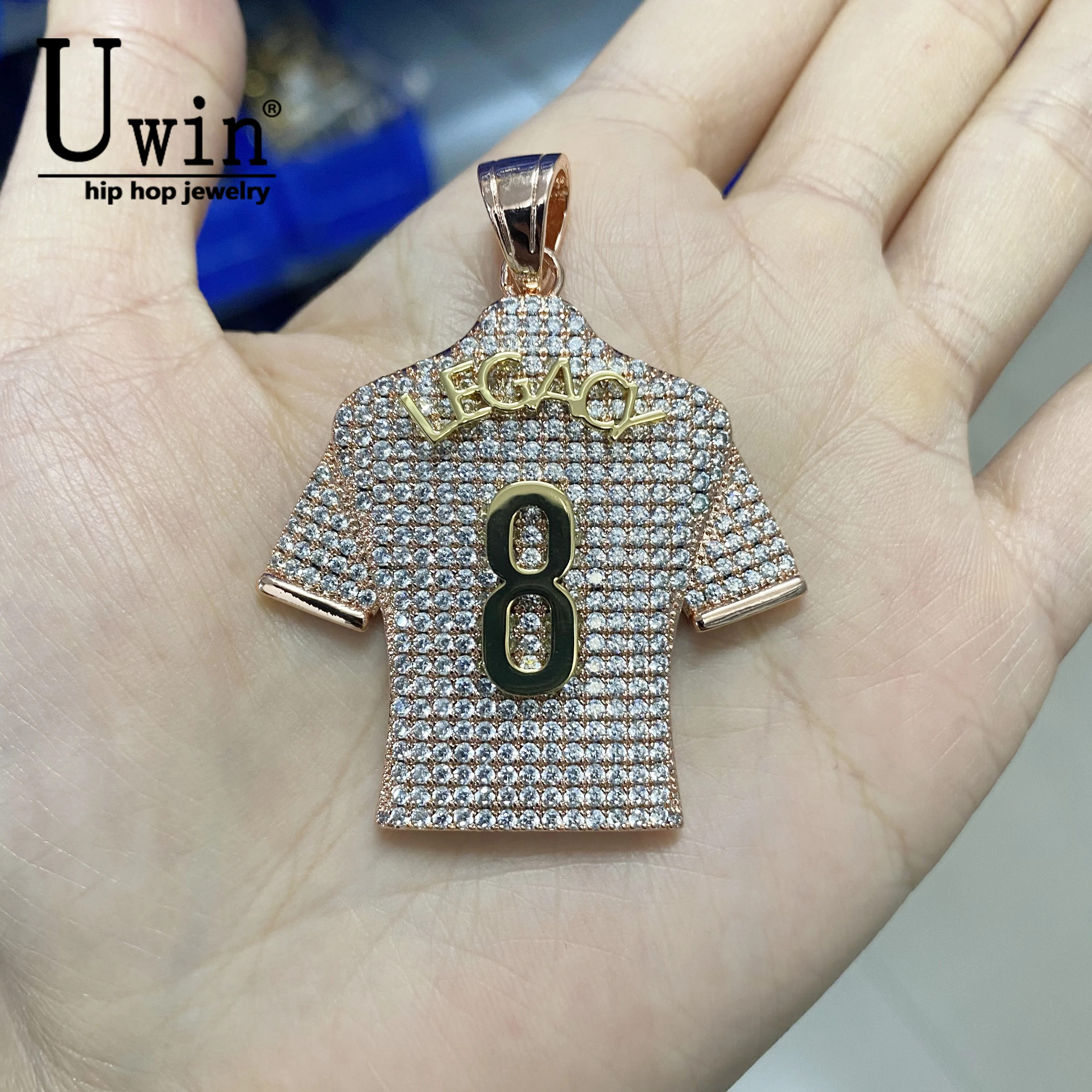 Uwin Custom Name Numbers Jersey Pendant Chain Two Colors Necklace Hip Hop Jewelry Football Accessories For Men Boy Soccer Gift
Uwin Custom Name Numbers Jersey Pendant Chain Two Colors Necklace Hip Hop Jewelry Football Accessories For Men Boy Soccer Gift