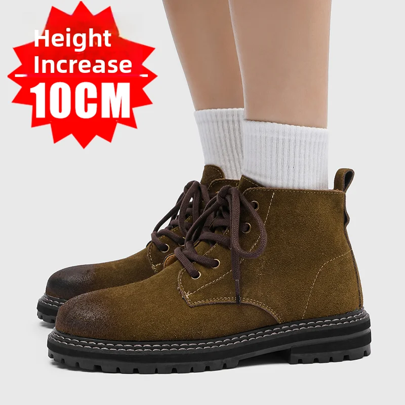 Усовершенствованные невидимые ботинки, мужские повседневные ботинки 0 см в стиле ретро с высоким берцем Briti, удлиняющие рабочие ботинки Thi Bot
Усовершенствованные невидимые ботинки, мужские повседневные ботинки 0 см в стиле ретро с высоким берцем Briti, удлиняющие рабочие ботинки Thi Bot