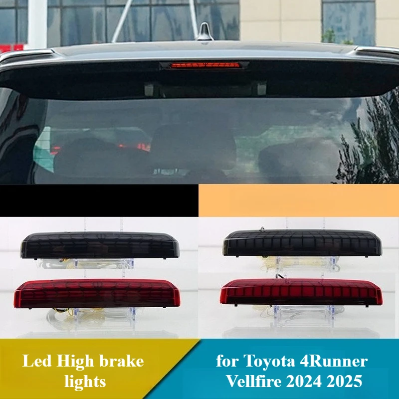For Toyota 4Runner 4 Runner 2024 2025 LED High Brake Light 12V Daytime Running Light with Dynamic Turn Signal DRL Brake Flashing
For Toyota 4Runner 4 Runner 2024 2025 LED High Brake Light 12V Daytime Running Light with Dynamic Turn Signal DRL Brake Flashing