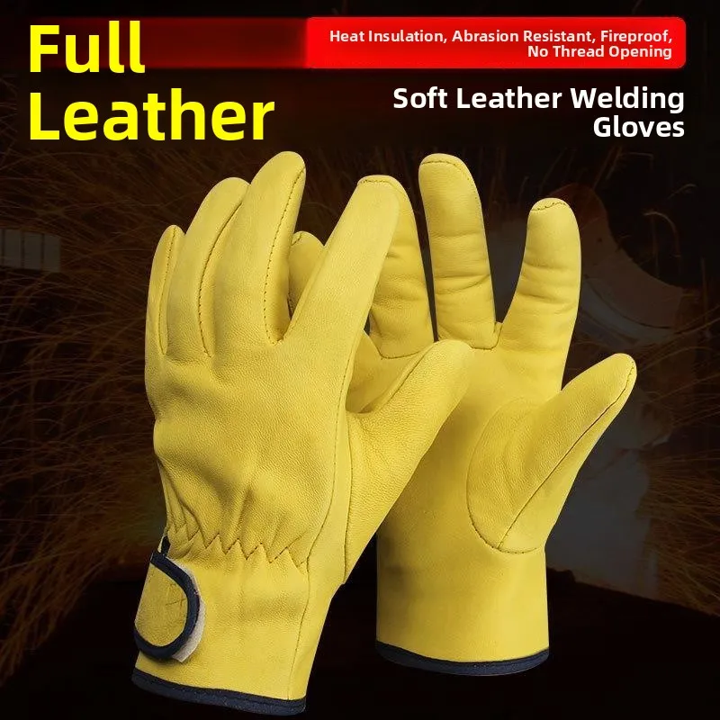 Перчатки для сварки из овчины с верхним слоем, натуральная кожа, аргонодуговая сварка, мягкие, противоожоговые, гибкие, универсальные, четыре сезона...
Перчатки для сварки из овчины с верхним слоем, натуральная кожа, аргонодуговая сварка, мягкие, противоожоговые, гибкие, универсальные, четыре сезона...