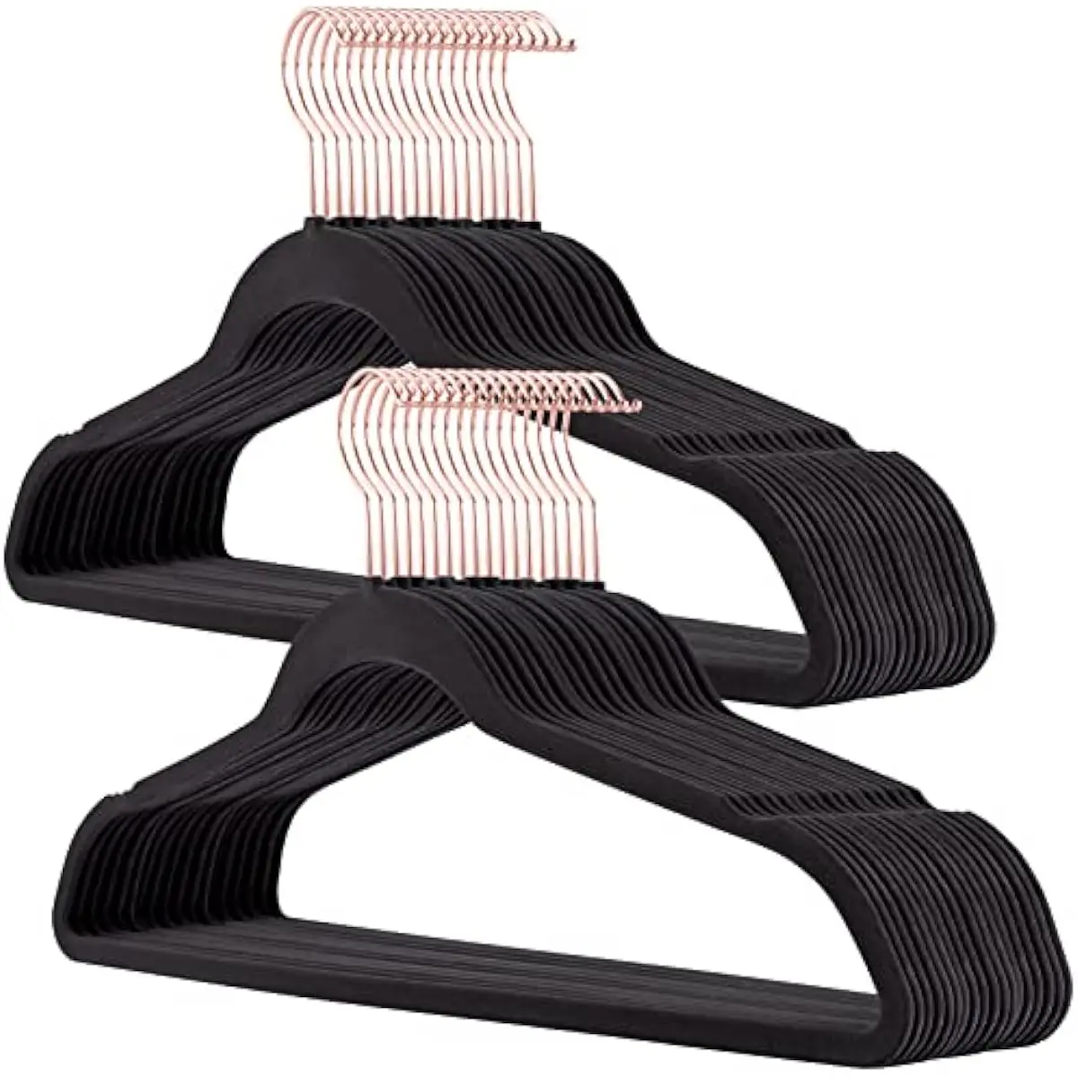 Non Slip Space Saving Clothes Hangers for Closet with 360 Degree Swivel Hook, Flocked Hangers for Coat, Sweater, Pants& Dress
Non Slip Space Saving Clothes Hangers for Closet with 360 Degree Swivel Hook, Flocked Hangers for Coat, Sweater, Pants& Dress