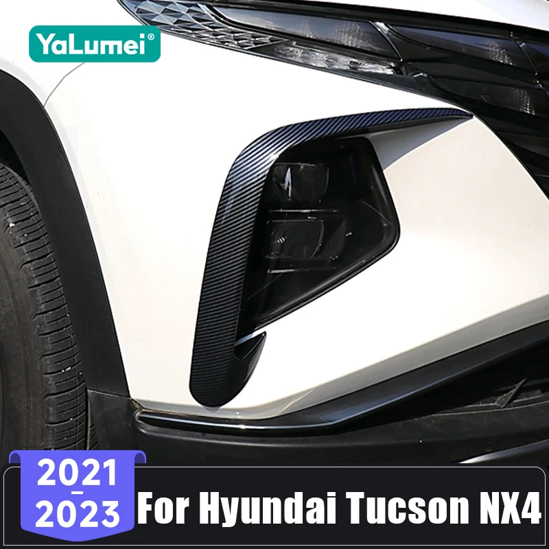 For Hyundai Tucson NX4 Hybrid N Line 2021 2022 2023 ABS Car Front Fog Lamp Eyebrow Strips Sticker Spoiler Wind Knife Accessories
For Hyundai Tucson NX4 Hybrid N Line 2021 2022 2023 ABS Car Front Fog Lamp Eyebrow Strips Sticker Spoiler Wind Knife Accessories
