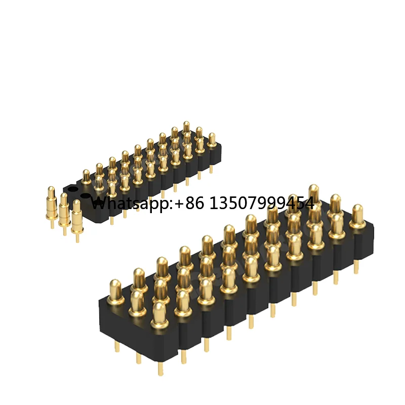 Dnenlink VPM2-XXT31XXXXXX Customized 2.00mm Male Triple Row Straight DIP Pogo Pin IP20 Waterproof Connector Gold Plated Brass 3A
Dnenlink VPM2-XXT31XXXXXX Customized 2.00mm Male Triple Row Straight DIP Pogo Pin IP20 Waterproof Connector Gold Plated Brass 3A