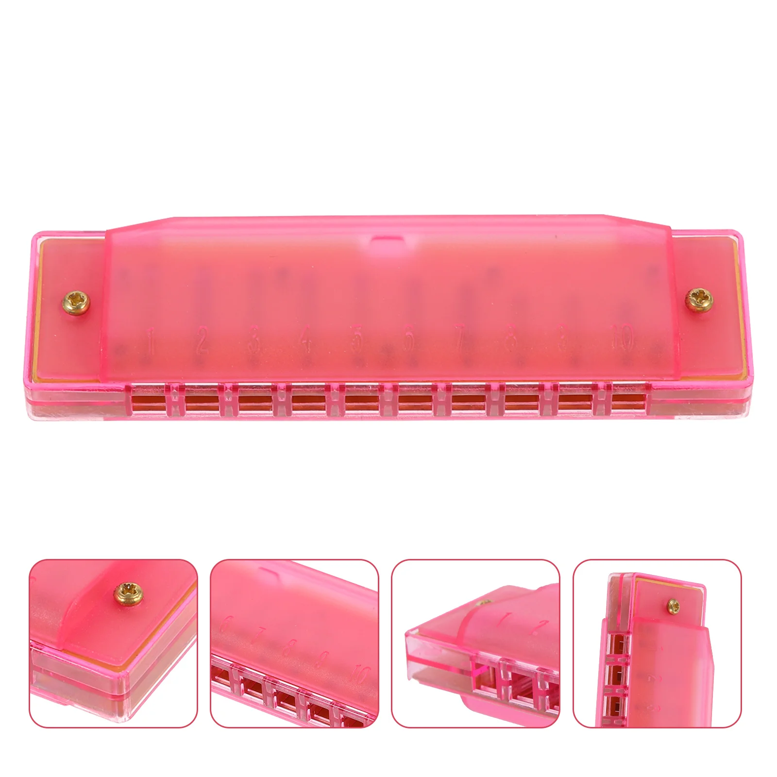 Children Harmonica 10 Hole Kids Musical Instruments Portable Mouth gan Toy Set Resin Material Bright Colors Durable Long Life
Children Harmonica 10 Hole Kids Musical Instruments Portable Mouth gan Toy Set Resin Material Bright Colors Durable Long Life