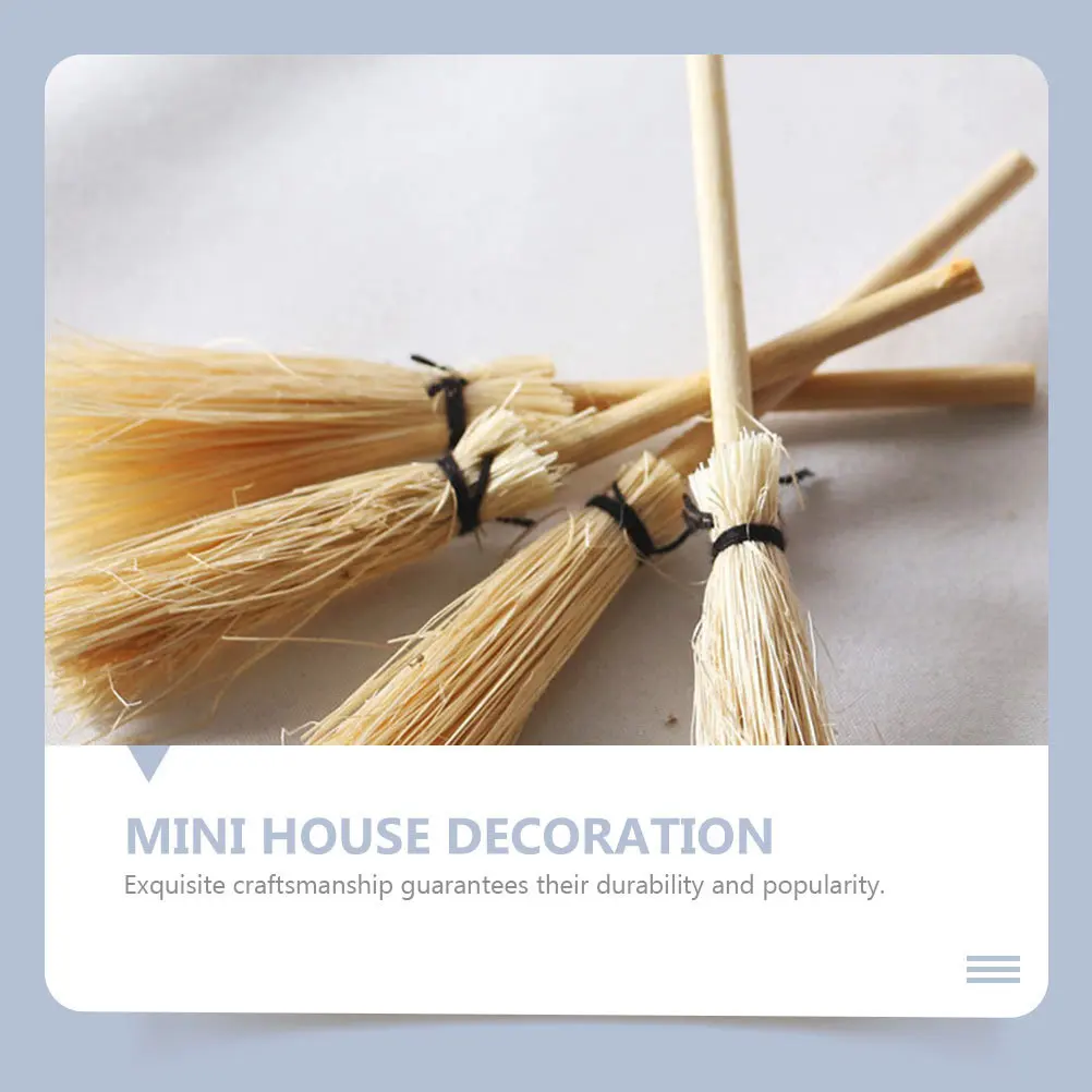 15Pcs Mini Sweeping Brooms Small Landscape Broom Set Miniature House Cleaning Ornaments Dollhouse Accessories Mini House Decors
15Pcs Mini Sweeping Brooms Small Landscape Broom Set Miniature House Cleaning Ornaments Dollhouse Accessories Mini House Decors