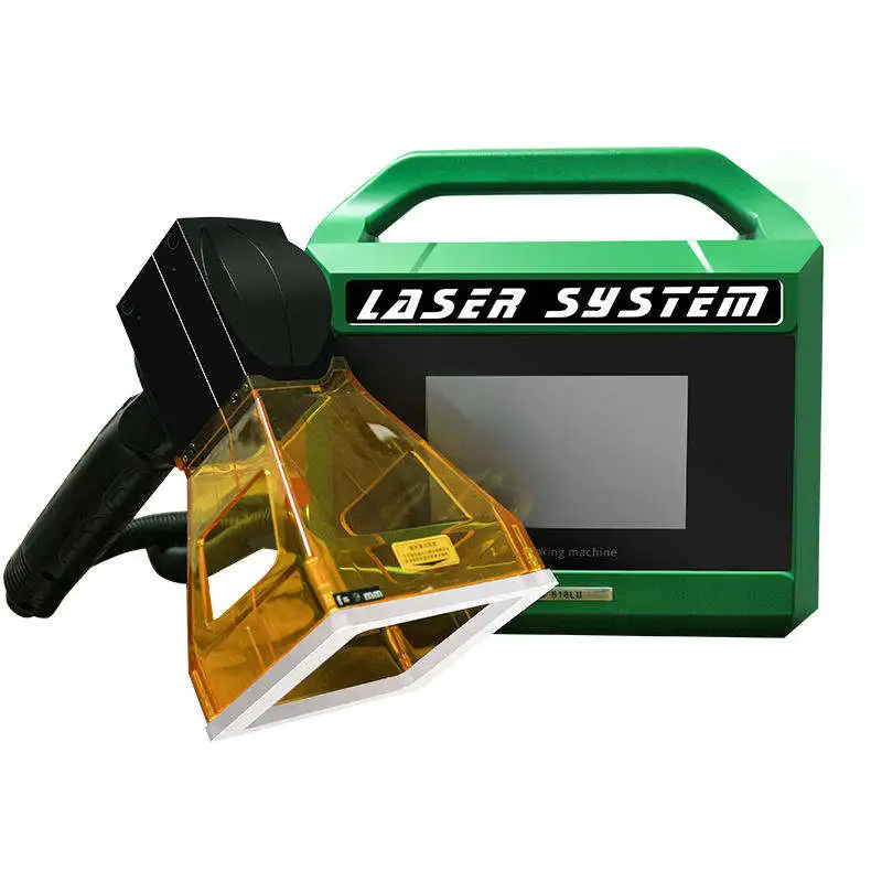 Mini Handheld Fiber Laser Engraver Machine for Marking Metal Wood Plastic Functional Inkjet Printer
Mini Handheld Fiber Laser Engraver Machine for Marking Metal Wood Plastic Functional Inkjet Printer
