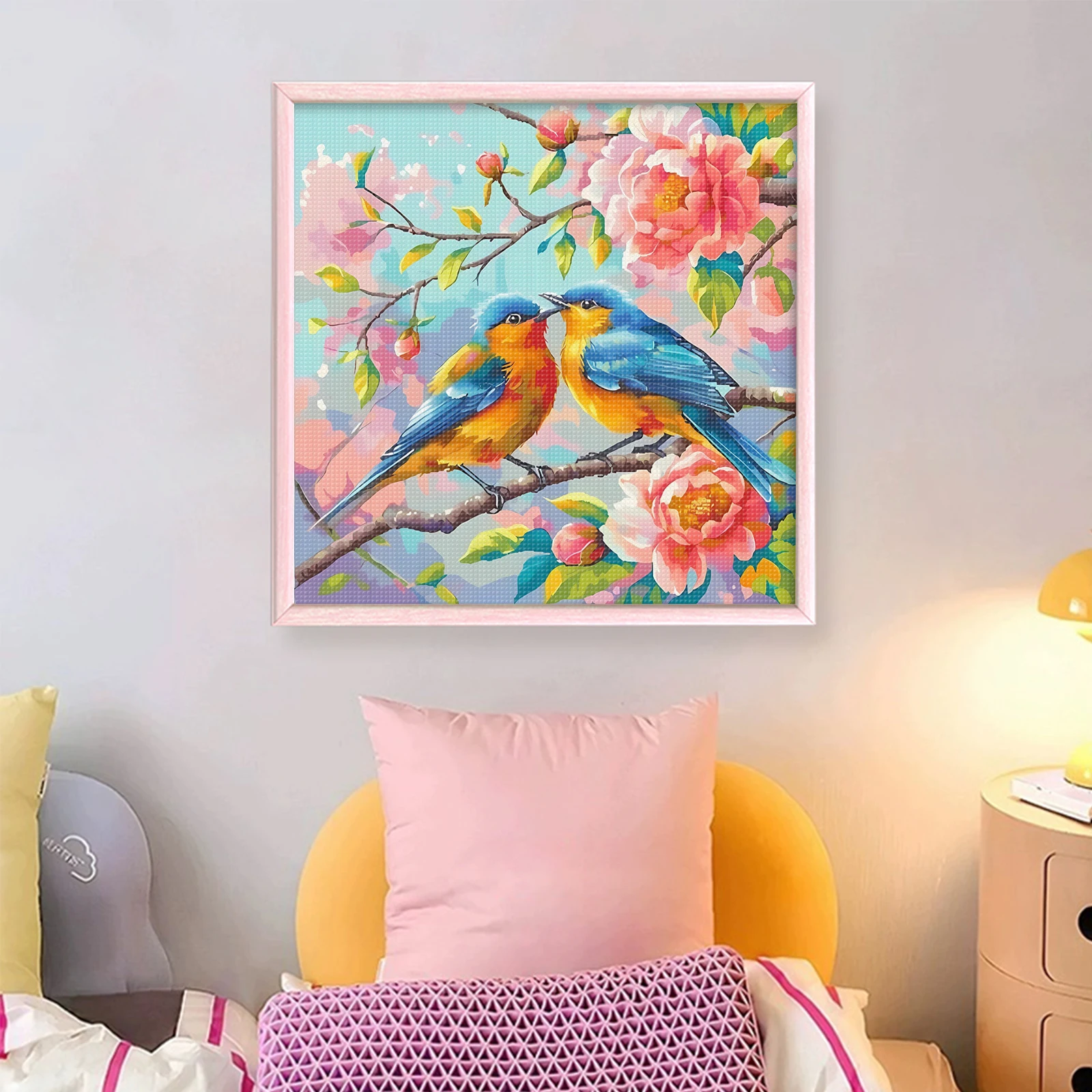 Birds On The Branches Full 11CT DIY Stamped Cross Stitch Kits 40x40cm Embroidery Needlepoint Starter Kits for Adults Home Decor
Birds On The Branches Full 11CT DIY Stamped Cross Stitch Kits 40x40cm Embroidery Needlepoint Starter Kits for Adults Home Decor