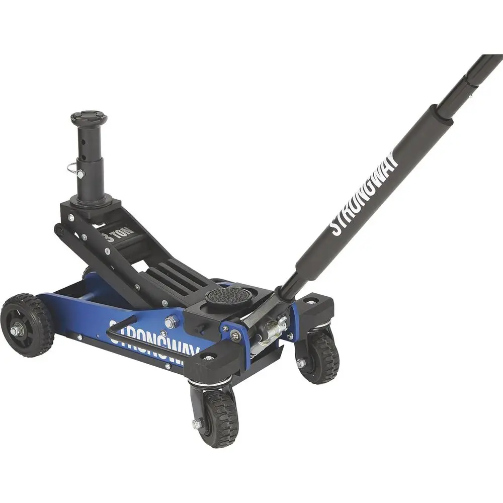 3-Ton Capacity O-Road Jack with 29 Lift Height, Steel Skid Plate, Quick-Change, 360° Swivel Casters for Vehicles
3-Ton Capacity O-Road Jack with 29 Lift Height, Steel Skid Plate, Quick-Change, 360° Swivel Casters for Vehicles