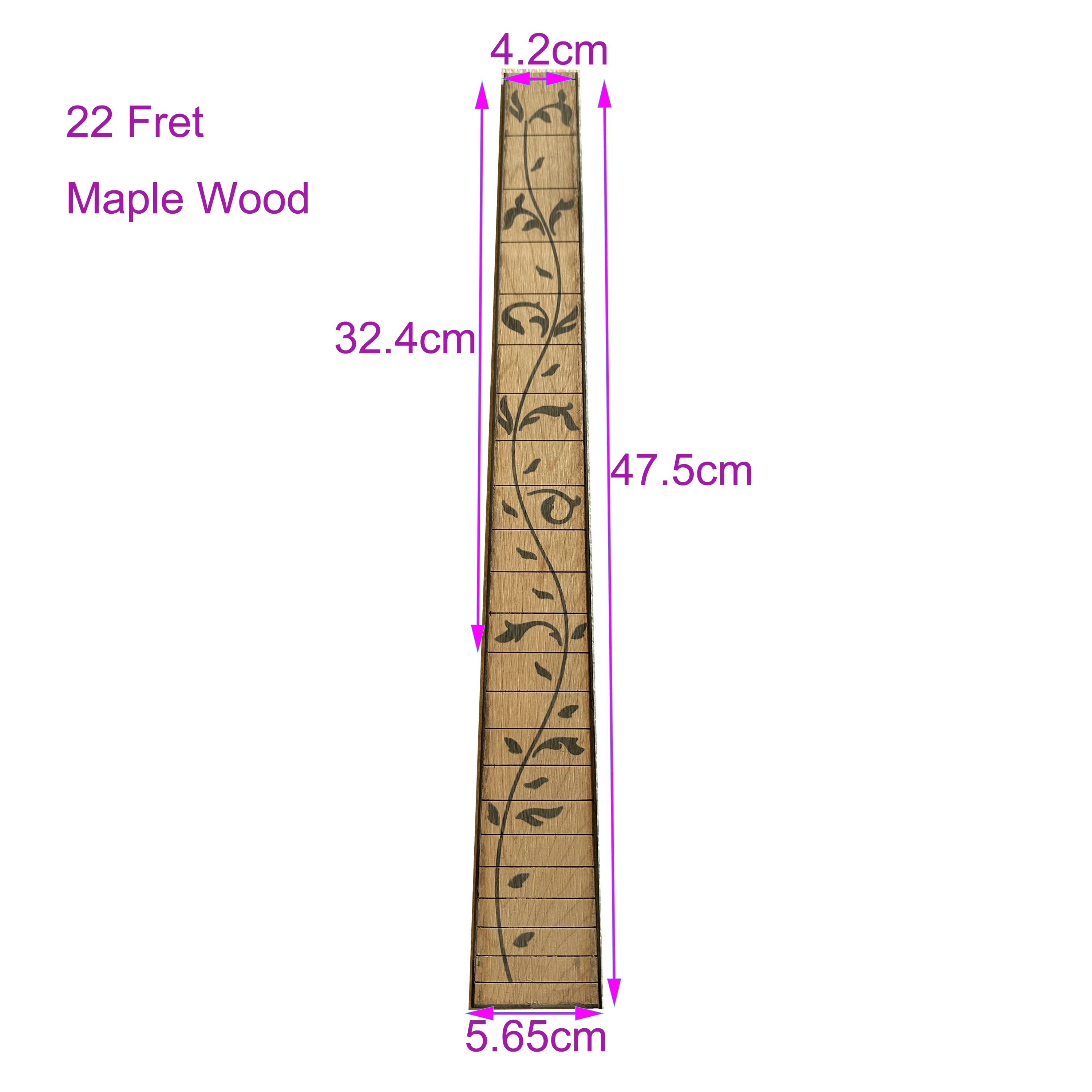 New Electric Guitar Unfinished Maple Fretboard Life Tree 24 fret 25.5 Inch Replacement Fingerboard Electric Guitar Parts
New Electric Guitar Unfinished Maple Fretboard Life Tree 24 fret 25.5 Inch Replacement Fingerboard Electric Guitar Parts
