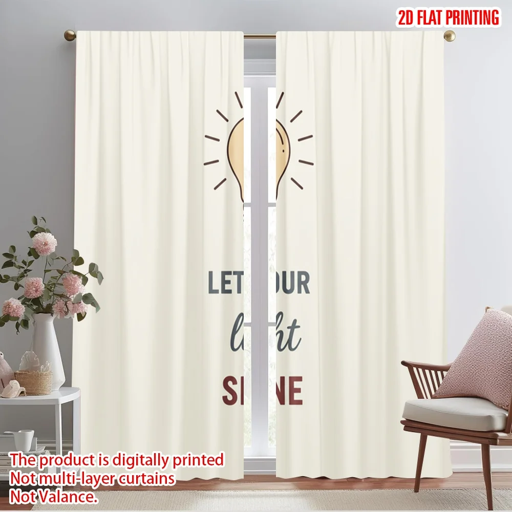 2pcs 2D flat printing Drapes Illuminated Spirit Shine Bright Fabric Without Electricity Festive Curtains for Holiday Home Decor
2pcs 2D flat printing Drapes Illuminated Spirit Shine Bright Fabric Without Electricity Festive Curtains for Holiday Home Decor