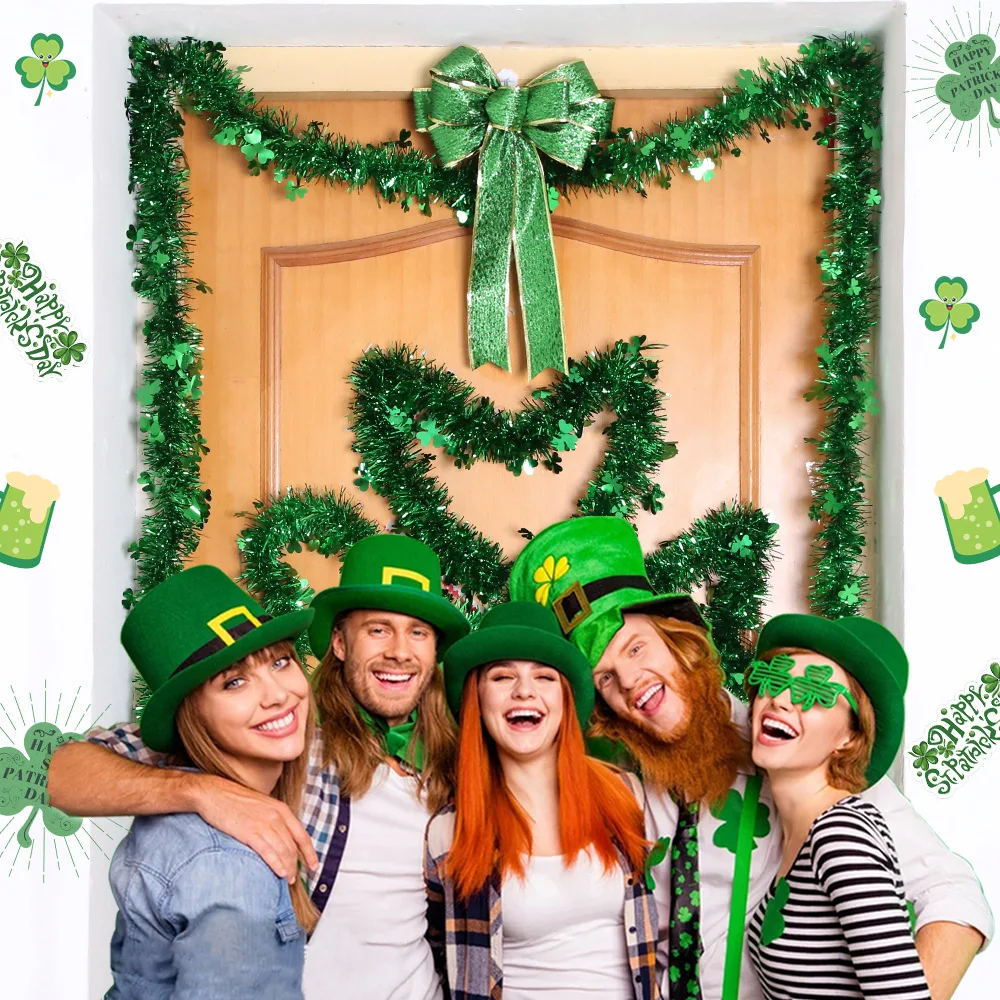 2026 Irish St Patricks Day Decorations Colorful Streamers Shamrock Hanging Party Supplies for Birthday Party Anniversary Wedding
2026 Irish St Patricks Day Decorations Colorful Streamers Shamrock Hanging Party Supplies for Birthday Party Anniversary Wedding