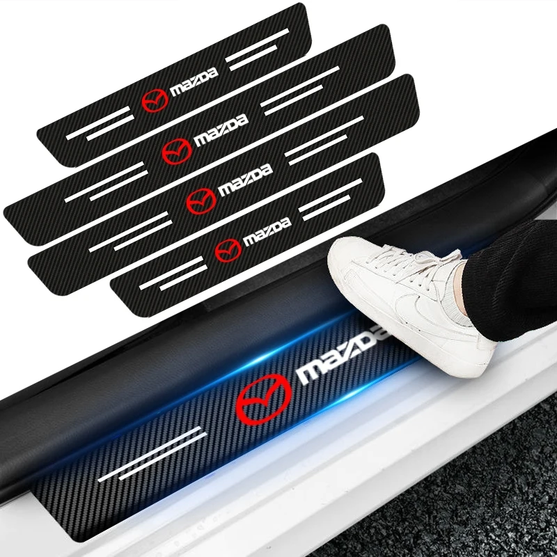 4PCs carbon fiber car stickers anti-scratch sticker with car emblem for Mazda 2 3 5 6 2017 CX-4 CX-5 CX-9 CX-3 car
4PCs carbon fiber car stickers anti-scratch sticker with car emblem for Mazda 2 3 5 6 2017 CX-4 CX-5 CX-9 CX-3 car