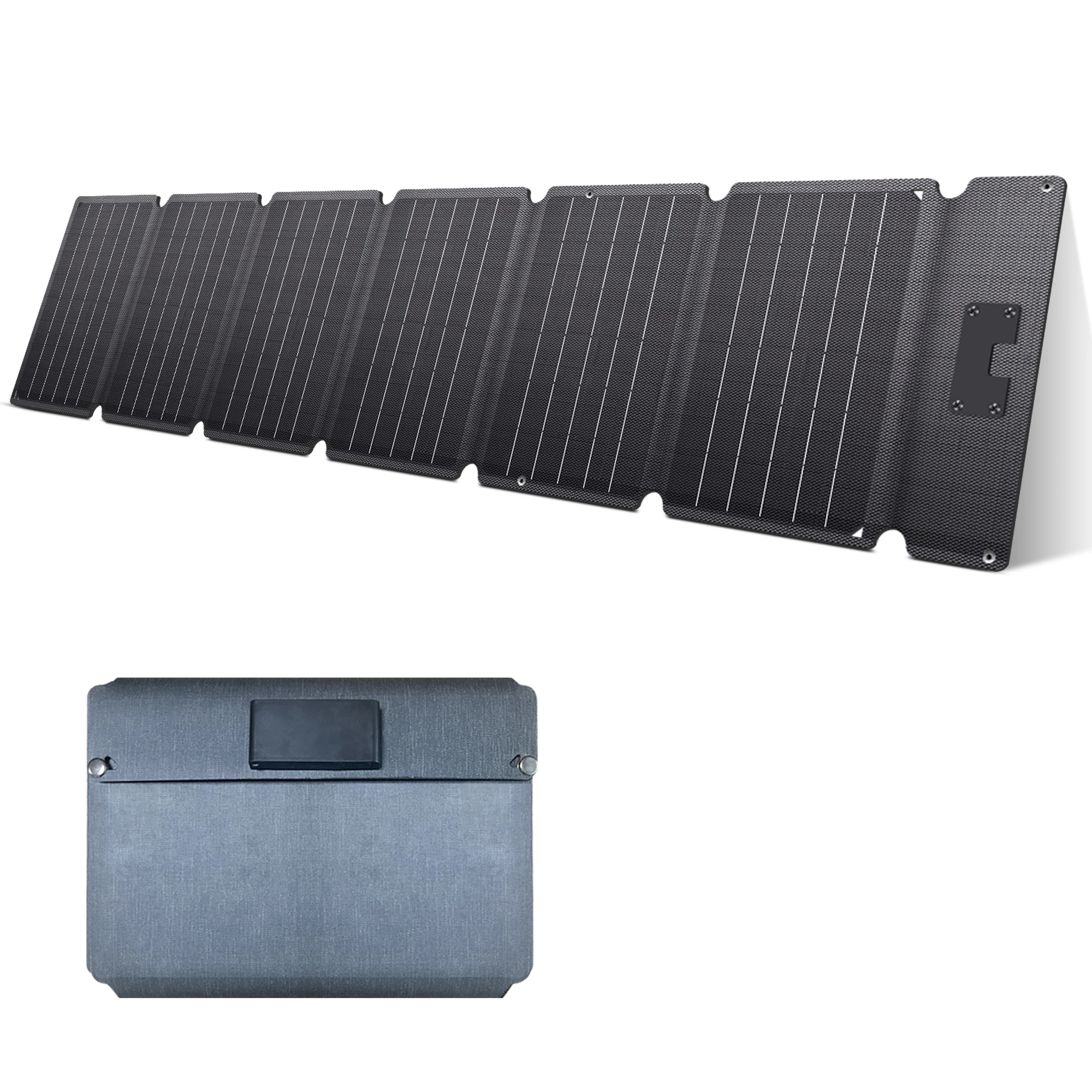 CTOLITY 54W New Portable Solar Panel 20.5V Voltage Fiexible Power Waterproof Charging for Camping Outdoor USB Port Fotovoltaico
CTOLITY 54W New Portable Solar Panel 20.5V Voltage Fiexible Power Waterproof Charging for Camping Outdoor USB Port Fotovoltaico