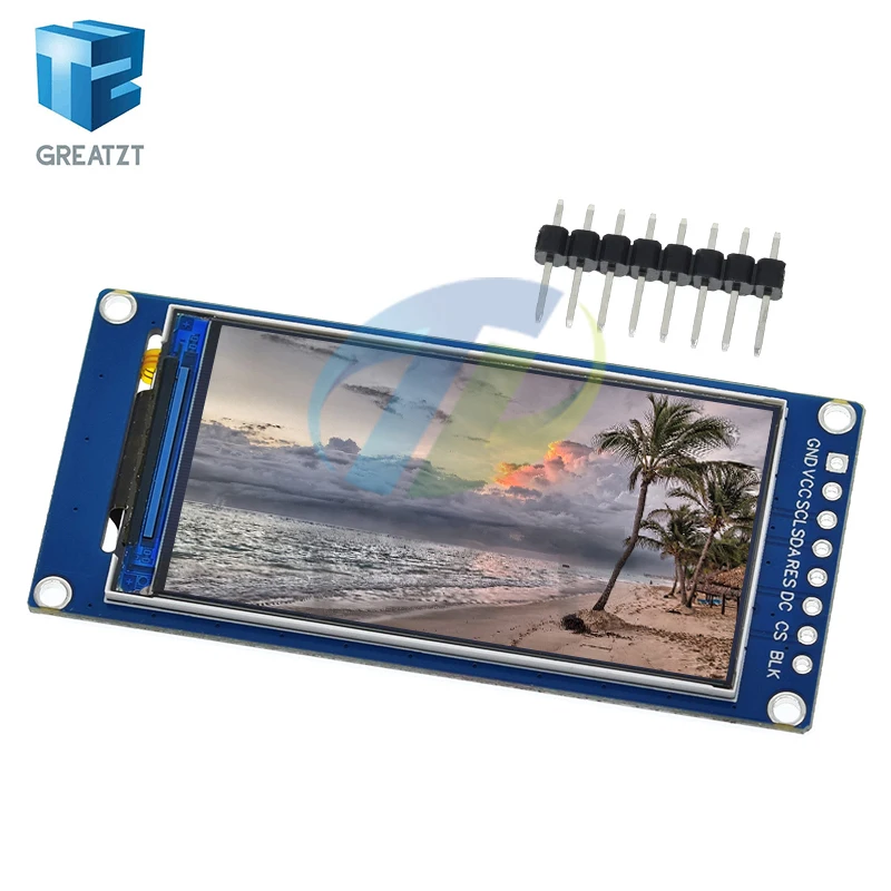 TZT 1.9 Inch IPS Full Angle TFT Display Screen LCD Screen Color Display Module SPI Serial Port High-definition 170x320 ST7789
TZT 1.9 Inch IPS Full Angle TFT Display Screen LCD Screen Color Display Module SPI Serial Port High-definition 170x320 ST7789