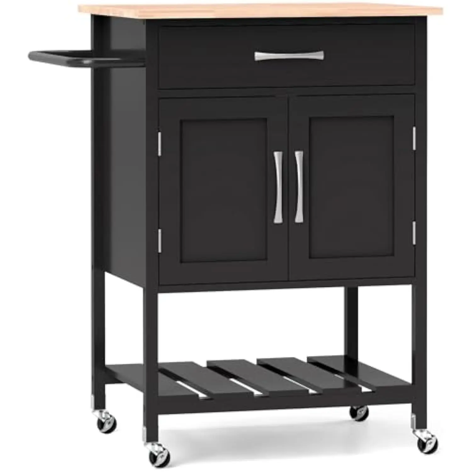 Rolling Kitchen Island Cart, Mobile Serving Cart with Drawer, 2-Door Storage Cabinet, Storage Shelf, Towel Rack, Food Prep Uti
Rolling Kitchen Island Cart, Mobile Serving Cart with Drawer, 2-Door Storage Cabinet, Storage Shelf, Towel Rack, Food Prep Uti