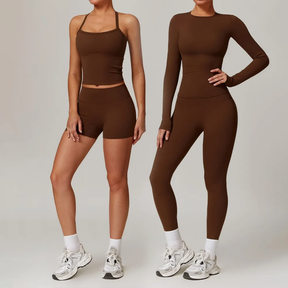 Women's Tight Yoga Tracksuit Workout Activewear 2 Piece Set for Winter Outdoor Running Athletic Sports Suit for Women
Women's Tight Yoga Tracksuit Workout Activewear 2 Piece Set for Winter Outdoor Running Athletic Sports Suit for Women