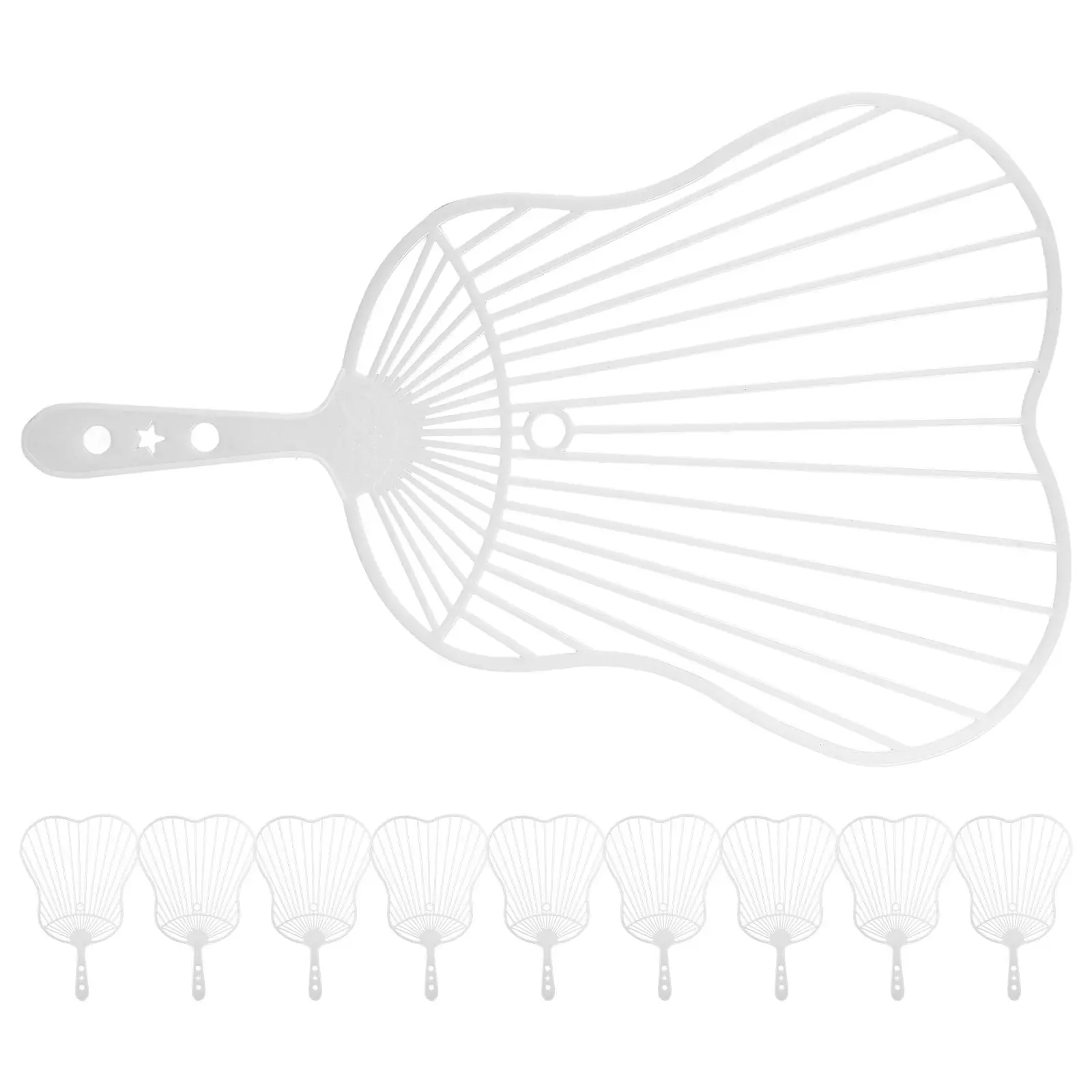 20Pcs DIY Hand Fan Frame Plastic Craft Material for Handheld Fan Making Drawing Painting Decorating Writing Custom Gift Stylish
20Pcs DIY Hand Fan Frame Plastic Craft Material for Handheld Fan Making Drawing Painting Decorating Writing Custom Gift Stylish