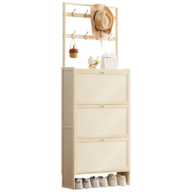 Simple shoe rack for home use, multi-layer dust-proof with door, vertical integrated storage rack
Simple shoe rack for home use, multi-layer dust-proof with door, vertical integrated storage rack