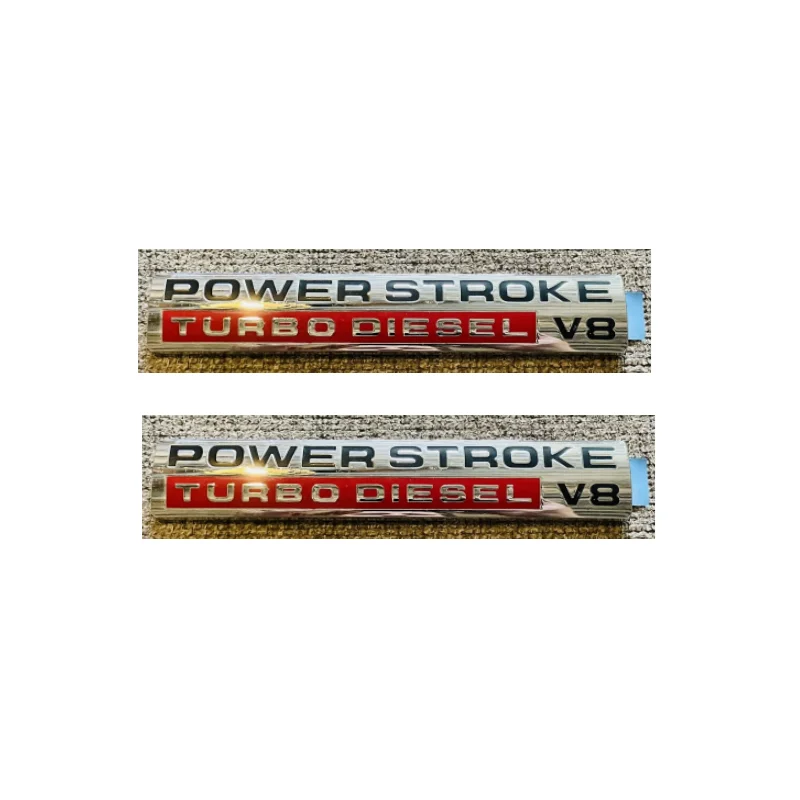 2PCS Power Stroke Diesel V8 Engine Emblem Auto Car Vehicle Decal Sticker Black/Red Badge Logo Nameplate
2PCS Power Stroke Diesel V8 Engine Emblem Auto Car Vehicle Decal Sticker Black/Red Badge Logo Nameplate