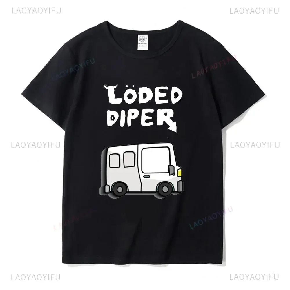 Funny Clothes LODED DIPER DIARY OF A WIMP KID Printed T-shirt Tops Men Women Summer Comfortable Tops Unisex Street Fashion
Funny Clothes LODED DIPER DIARY OF A WIMP KID Printed T-shirt Tops Men Women Summer Comfortable Tops Unisex Street Fashion