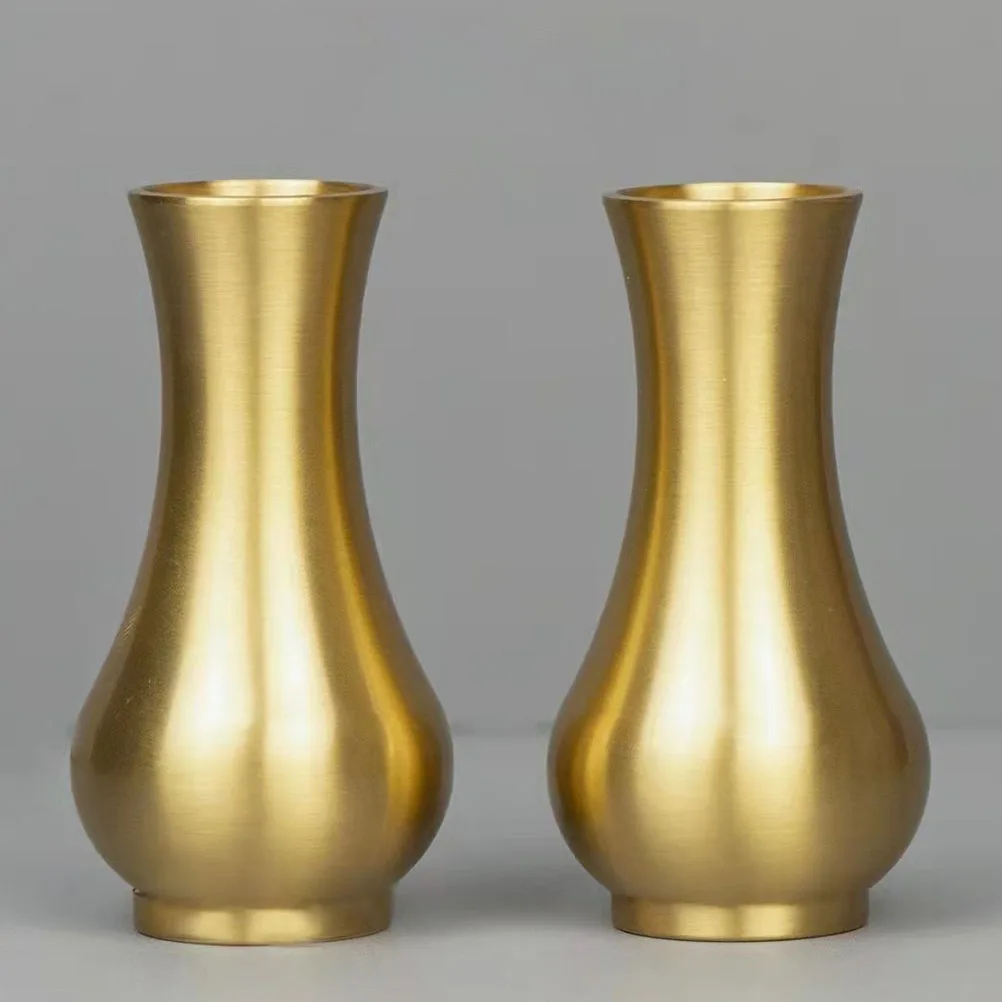 1Pc Classic Brass Vase Desktop Flower Storage Bottle Environmental Friendly Material Artistic Home Decor
1Pc Classic Brass Vase Desktop Flower Storage Bottle Environmental Friendly Material Artistic Home Decor